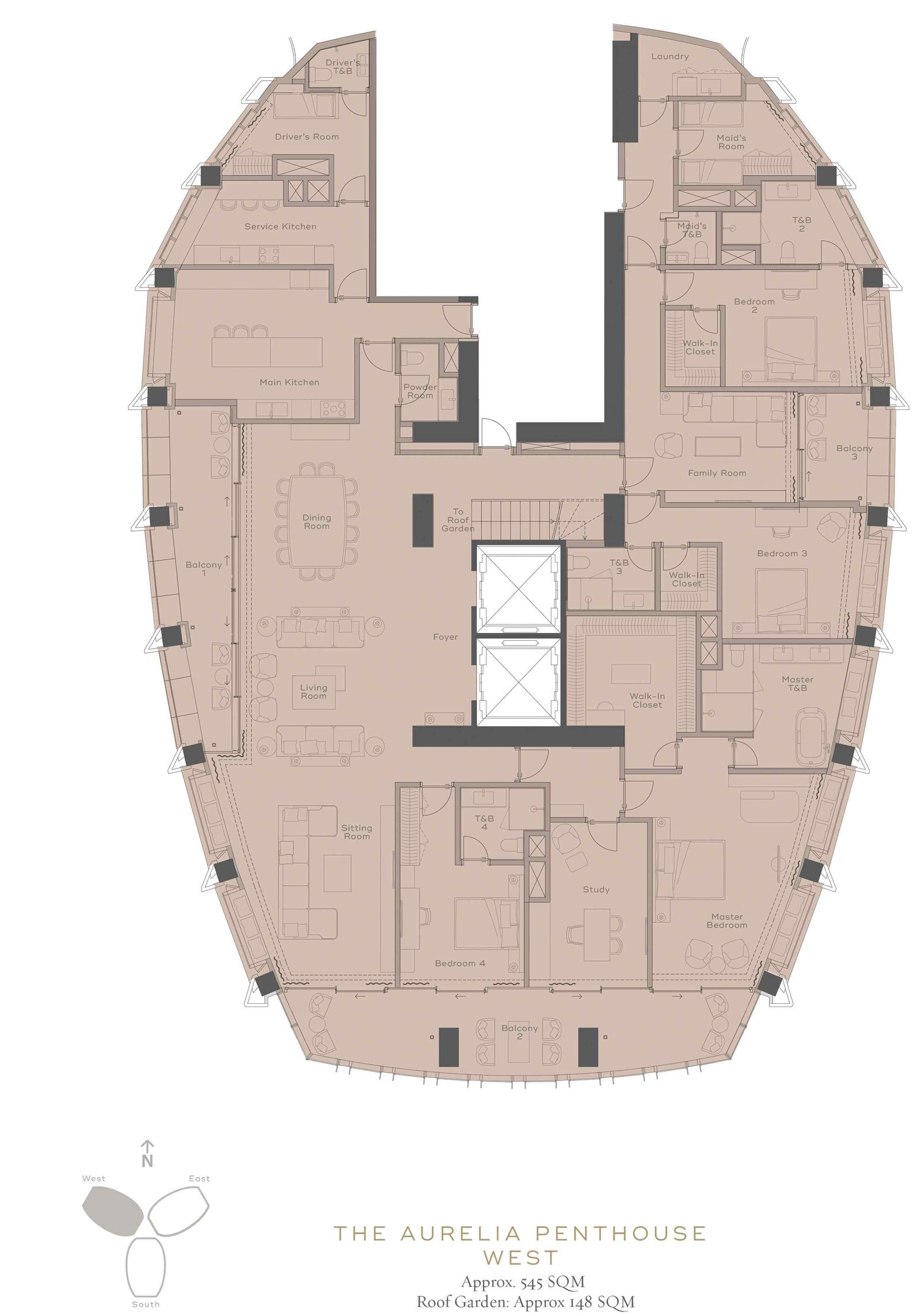 The Aurelia Penthouse